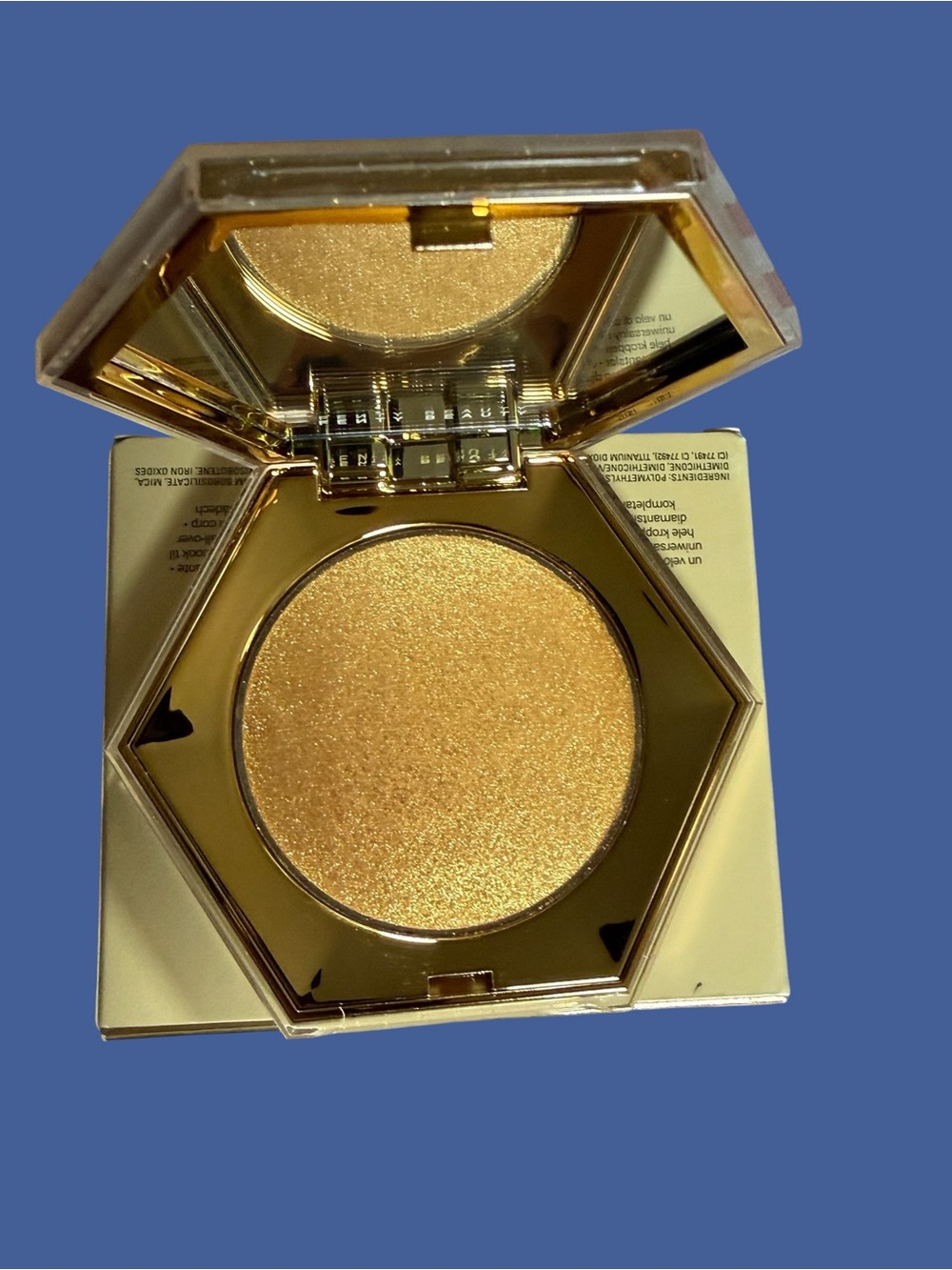 Fenty Beauty Trophy Wife Diamond Bomb FULL SIZE Gold Shimmer Highlighter BNIB - Picture 6 of 16
